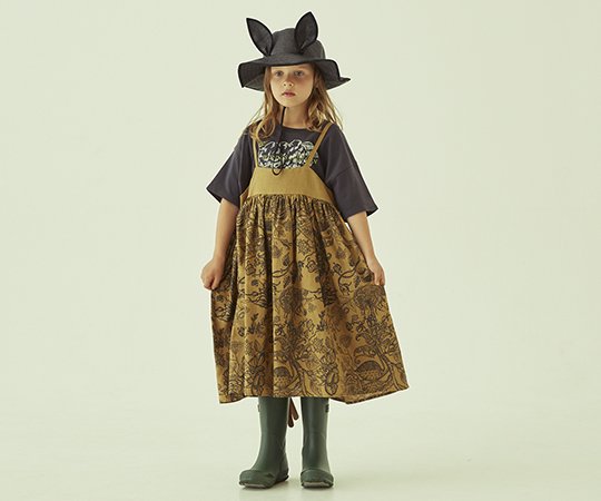 LAST ONE【40%off】eLfinFolk（エルフィンフォルク）／Flora cotton