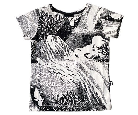 【50%off】MOOMIN×PAPU(パプ)／T-SHIRTS - FREEDOM AOP - 子供服の通販サイト　doudou jouons