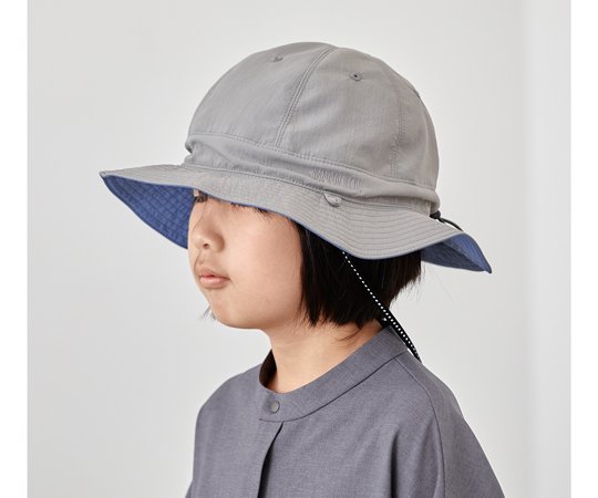 LAST ONE【30%off】MOUN TEN.(マウン テン）／reversible adventure hat - gray x blue -  世界中のベビー&子供服をセレクトしたオンラインショップ doudou jouons