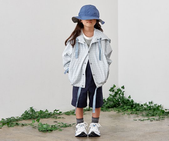 LAST ONE【30%off】MOUN TEN.(マウン テン）／reversible adventure hat - gray x blue -  世界中のベビー&子供服をセレクトしたオンラインショップ doudou jouons