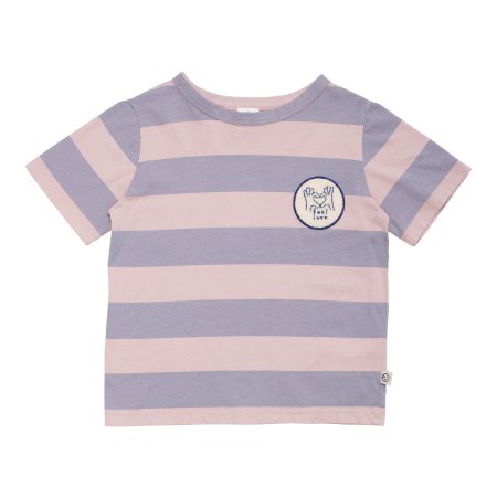 【40%off】wynken（ウィンケン）／STRIPE TEE-DUSK BLUE PINK - 子供服の通販サイト　doudou jouons