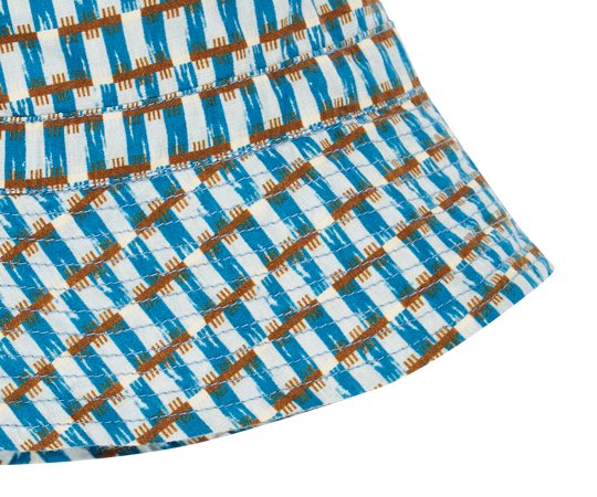 CARAMEL(キャラメル ）／CEDRUS BABY HAT - BLUE GEO PRINT