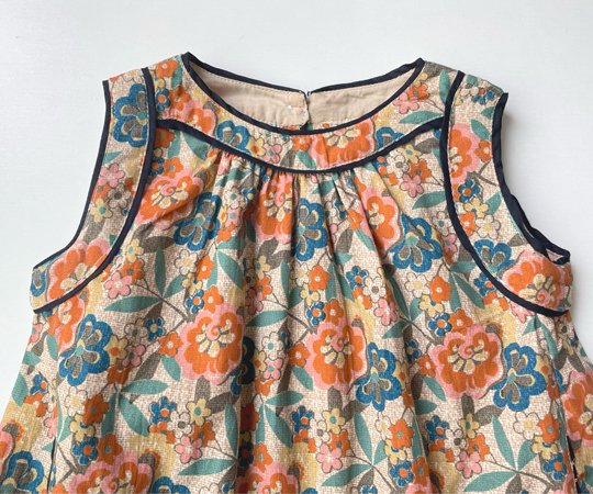 CARAMEL(キャラメル ）／GINGER BABY DRESS - VINTAGE FLORAL PRINT