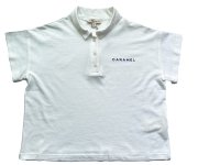<img class='new_mark_img1' src='https://img.shop-pro.jp/img/new/icons20.gif' style='border:none;display:inline;margin:0px;padding:0px;width:auto;' />【40%off】CARAMEL(キャラメル ）／RADICCHIO POLO - OFF WHITE