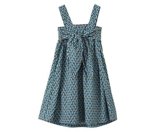 CARAMEL(キャラメル ）／ABELIA DRESS - BLUE GEO PRINT