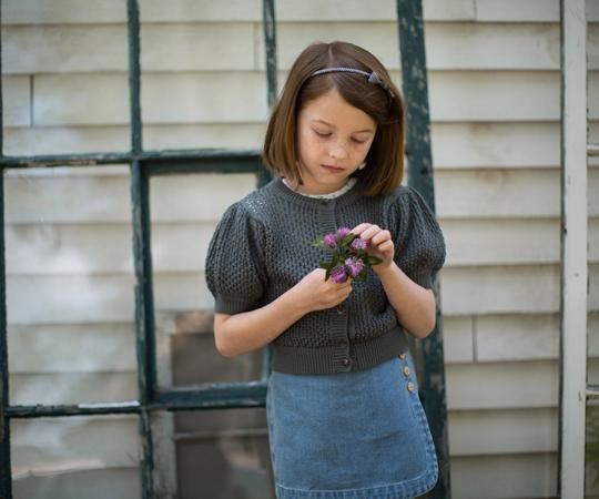 Soor Ploom（ソーアプルーム）／Mimi Cardigan - Eucalyptus - 子供服 ...