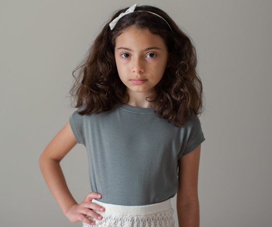 Soor Ploom（ソーアプルーム）／Sleeveless Tee Eucalyptus - 世界中のベビー&子供服をセレクトしたオンラインショップ  doudou jouons