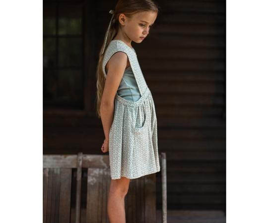 Soor Ploom（ソーアプルーム）／Dunes Dress Stencil Print - 子供服の 