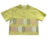 LAST ONE／mina perhonen（ミナ ペルホネン）／forest candy shirts- light yellow 