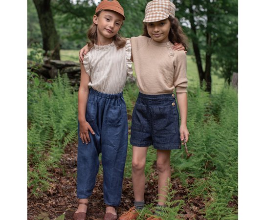 30%off】Soor Ploom（ソーアプルーム）／Otto Trouser Chambray -  世界中のベビー&子供服をセレクトしたオンラインショップ doudou jouons