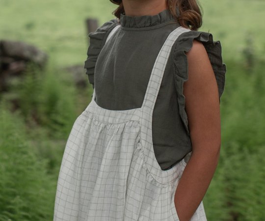 Soor Ploom（ソーアプルーム）／Thelma Camisole Eucalyptus - 子供服