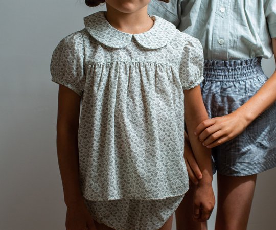 Soor Ploom（ソーアプルーム）／Nellie Blouse Stencil Print - 子供服