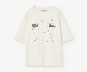 <img class='new_mark_img1' src='https://img.shop-pro.jp/img/new/icons61.gif' style='border:none;display:inline;margin:0px;padding:0px;width:auto;' />The Animals Observatory／T-SHIRT OVERSIZE KIDS - WHITE