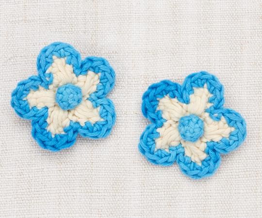 30%off】Misha&Puff(ミーシャアンドパフ）／Medium Flower Clip Set 