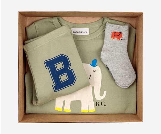 BOBO CHOSES（ボボ・ショーズ）／Baby pack The Elephant - 子供服の