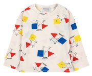 <img class='new_mark_img1' src='https://img.shop-pro.jp/img/new/icons20.gif' style='border:none;display:inline;margin:0px;padding:0px;width:auto;' />【40%off】BOBO CHOSES（ボボ・ショーズ）／Baby Crazy Bicy all over long sleeve T-shirt