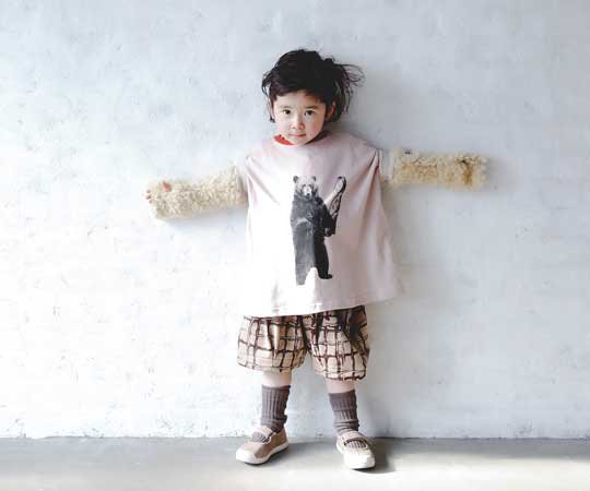 40%off】michirico (ミチリコ)／Chocolate check half pants -カフェ