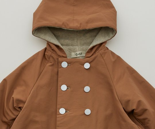 eLfinFolk（エルフィンフォルク）／elf coat - milky brown - 子供服の