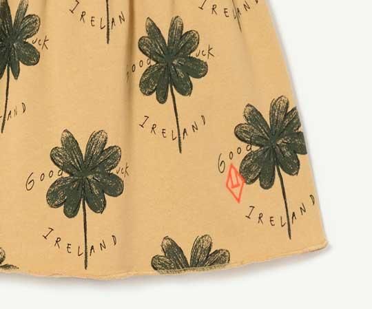 新品タグ付き　THE ANIMALS OBSERVATORY ミニスカート4Y The Animals Observatory／WOMBAT KIDS SKIRT - Brown_Good Luck