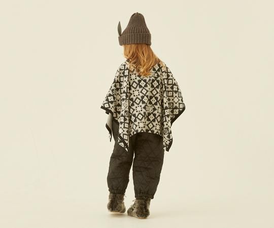elfinFolk 23AW ビーニー、ポンチョ