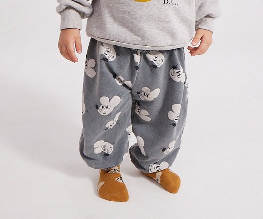 BOBO CHOSES（ボボ・ショーズ）／Baby Mouse all over jogging pants