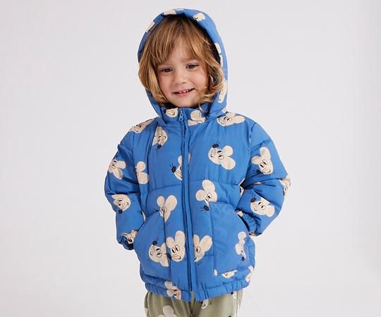 BOBO CHOSES（ボボ・ショーズ）／Mouse all over hooded anorak