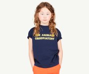 <img class='new_mark_img1' src='https://img.shop-pro.jp/img/new/icons7.gif' style='border:none;display:inline;margin:0px;padding:0px;width:auto;' />The Animals Observatory／Orion Kids T-Shirt - Navy