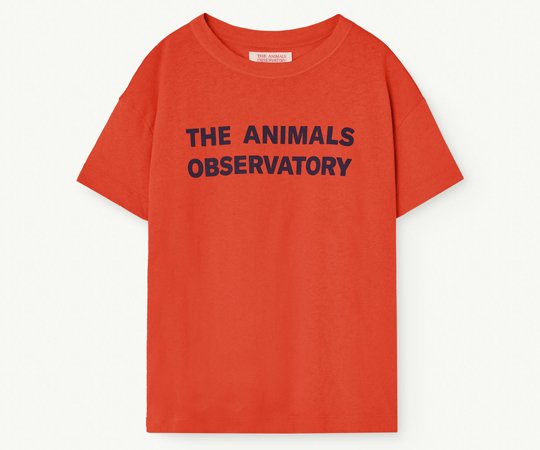 The Animals Observatory／Leo Kids Sweatshirt - Red