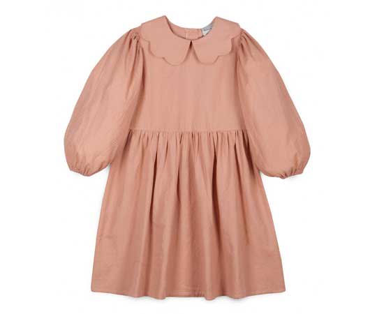 MIPOUNET(ミポウネット)／CALIE JACQUARD DRESS-PINK| サスティナブル