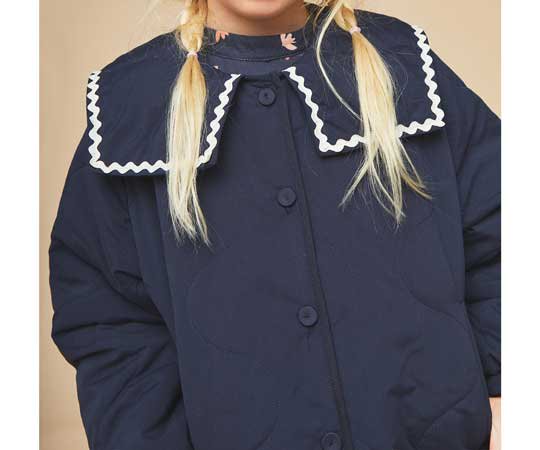 MIPOUNET(ミポウネット)／BIANCA COLLARED QUILTED JACKET