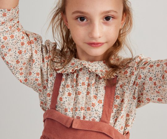 Soor Ploom（ソーアプルーム）／Astrid Blouse - Meadow Print