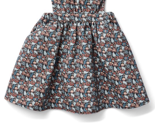 Soor Ploom（ソーアプルーム）／Tippi Pinafore - Kaleidoscope Print