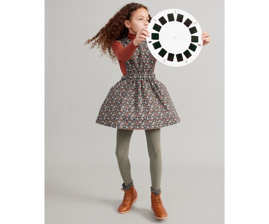 Soor Ploom（ソーアプルーム）／Tippi Pinafore - Kaleidoscope Print