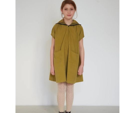 CARAMEL(キャラメル ）／LAILA DRESS - LIME - 世界中のベビー&子供服をセレクトしたオンラインショップ doudou  jouons