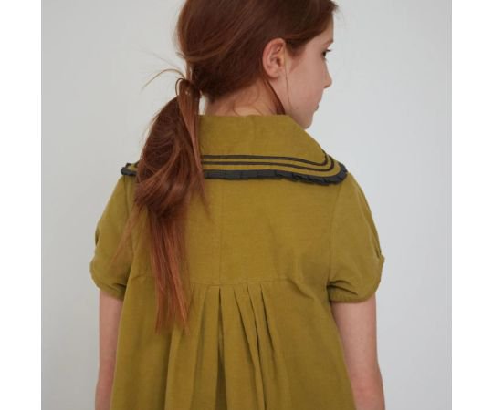 CARAMEL(キャラメル ）／LAILA DRESS - LIME - 世界中のベビー&子供服をセレクトしたオンラインショップ doudou  jouons