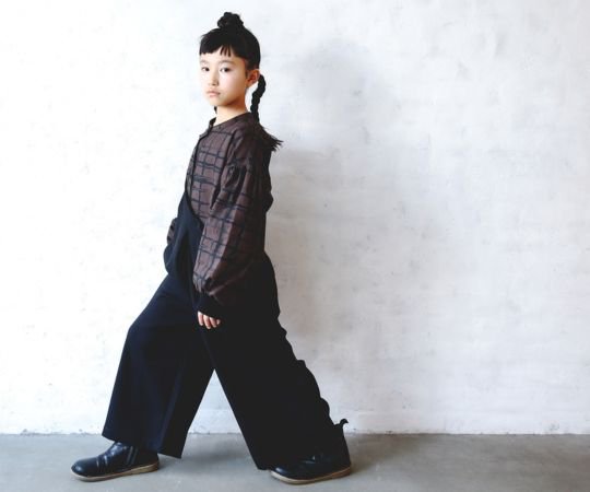 50%off】michirico (ミチリコ)／One shoulder wide pants- Beige -  世界中のベビー&子供服をセレクトしたオンラインショップ doudou jouons