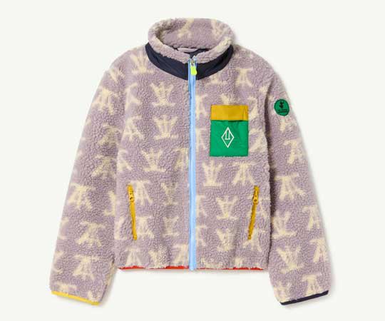 The Animals Observatory／Lavand Sheep Jacket - 子供服の通販サイト　doudou jouons