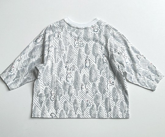 LAST ONE／mina perhonen（ミナ ペルホネン）／lumiukko tops-white -  世界中のベビー&子供服をセレクトしたオンラインショップ doudou jouons