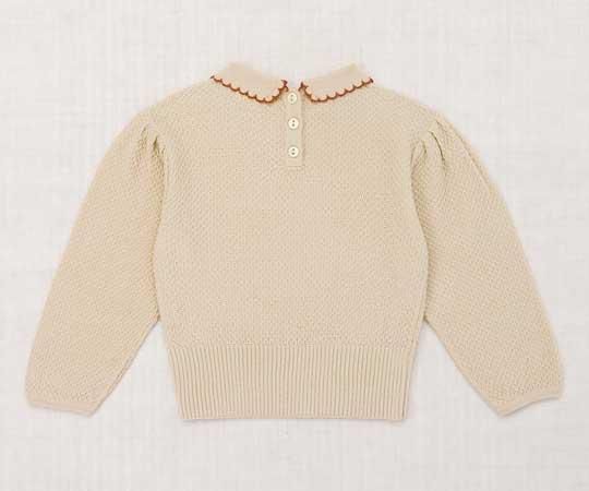 Misha&Puff(ミーシャアンドパフ）／Bow Joanne Sweater - Alabaster