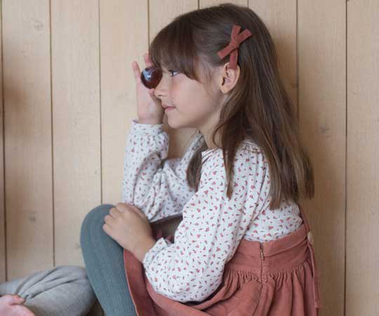 Soor Ploom（ソーアプルーム）／Balloon Tee-Rosebud Print - 子供服の