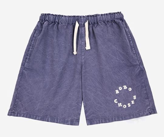 BOBO CHOSES（ボボ・ショーズ）／Bobo Choses Circle woven bermuda shorts