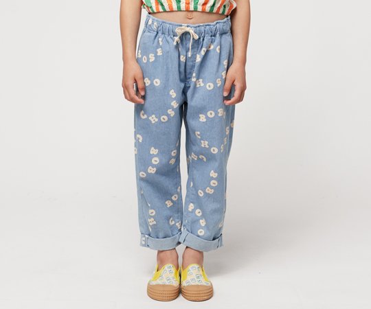 BOBO CHOSES（ボボ・ショーズ）／Bobo Choses Circle all over denim pants