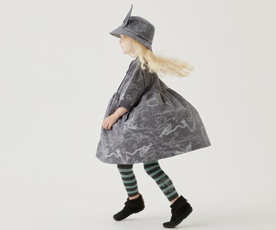 eLfinFolk（エルフィンフォルク）／Noctua Dress - gray