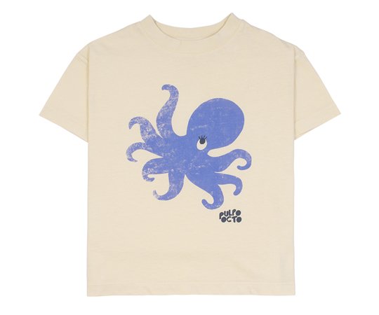 wynken（ウィンケン）／Octopus TEE - Tide White