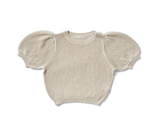 Soor Ploom（ソーアプルーム）／MIMI KNIT TOP - MILK