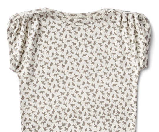 Soor Ploom（ソーアプルーム）／SUNDAE TEE - HORSESHOE PRINT MOREL