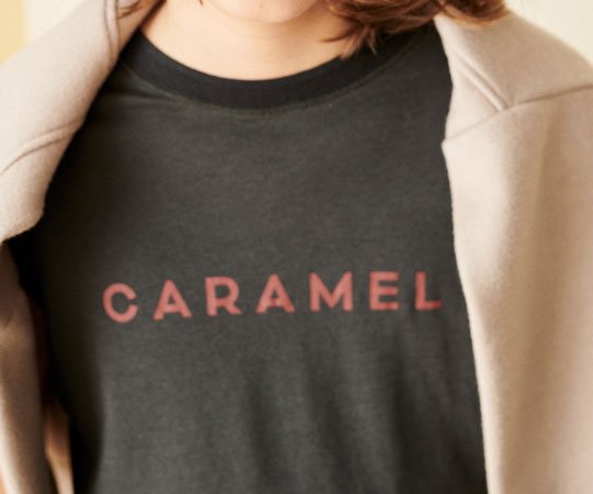 Tee shops shirt caramel beurre salé jacadi