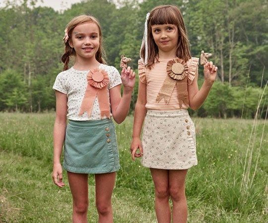 【新品未使用】soor ploom olive skort 4y Soor Ploom Olive Skort - Light Wash Denim – Casp Baby Mommy