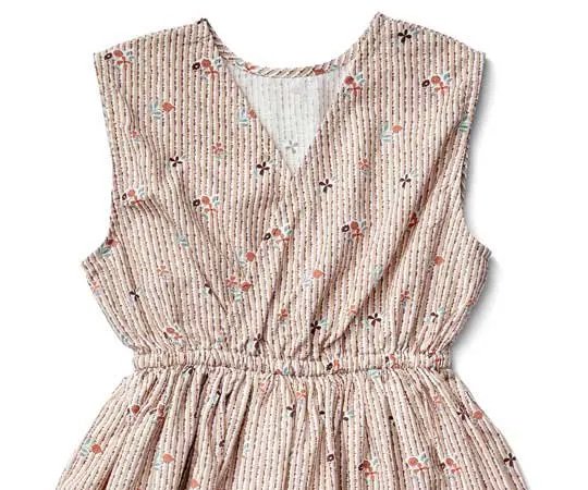 Soor Ploom（ソーアプルーム）／Orla Dress - Flower Ribbon Print