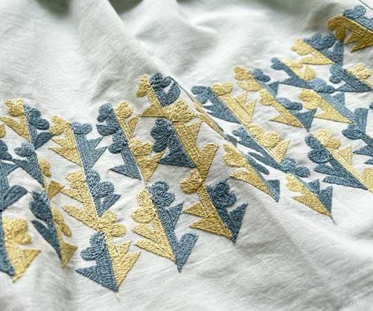 mina perhonen petal check（ペタルチェック）後ろボタン
